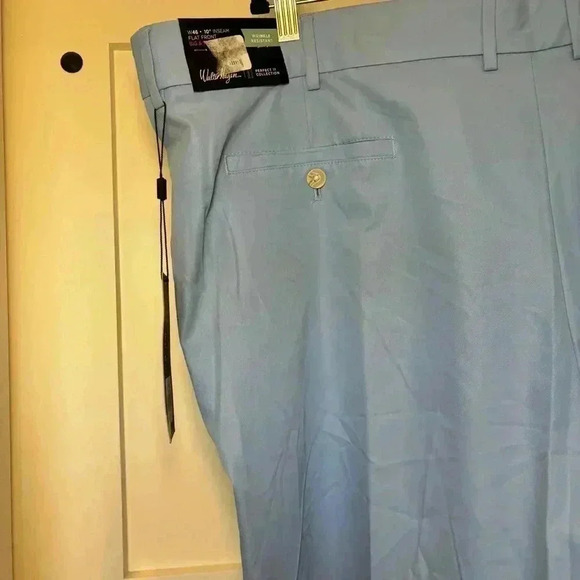 Walter Hagen Perfect 11 Collection Mens Flat Front Shorts W 46" Big & Tall Blue - Picture 7 of 7